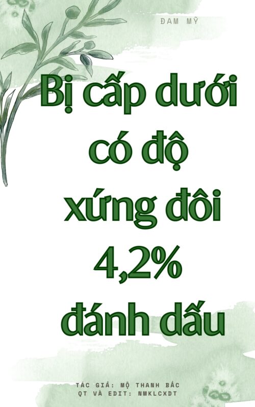 Bị Cấp Dưới Có Độ Xứng Đôi 4,2% Đánh Dấu