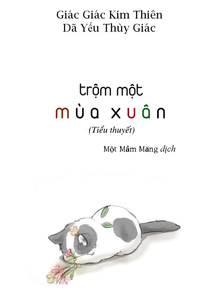 Trộm Một Mùa Xuân