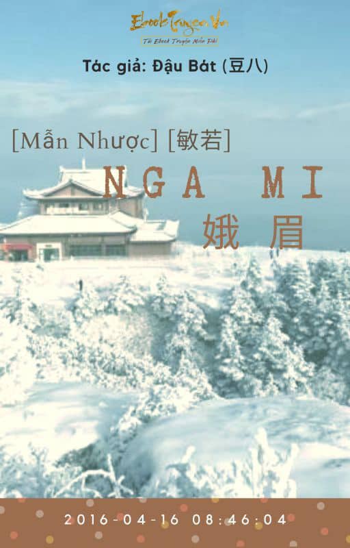 [Mẫn Nhược] (Quyển 1) Nga Mi