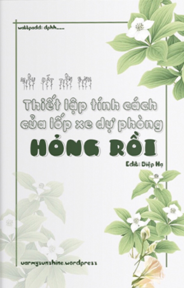 Thiết Lập Của Lốp Xe Dự Phòng Hỏng Rồi