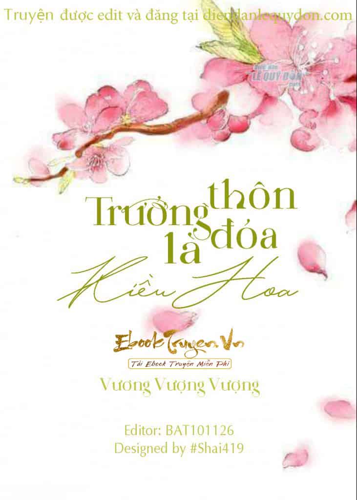 Trưởng Thôn Là Đóa Kiều Hoa