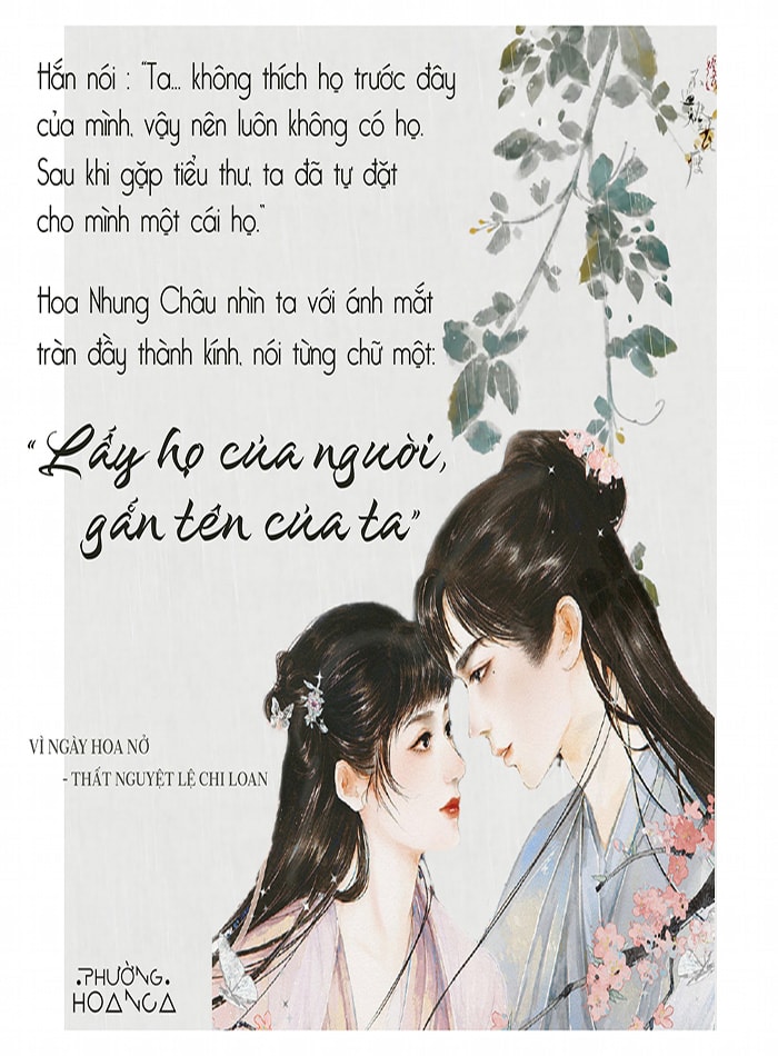 Vì Ngày Hoa Nở